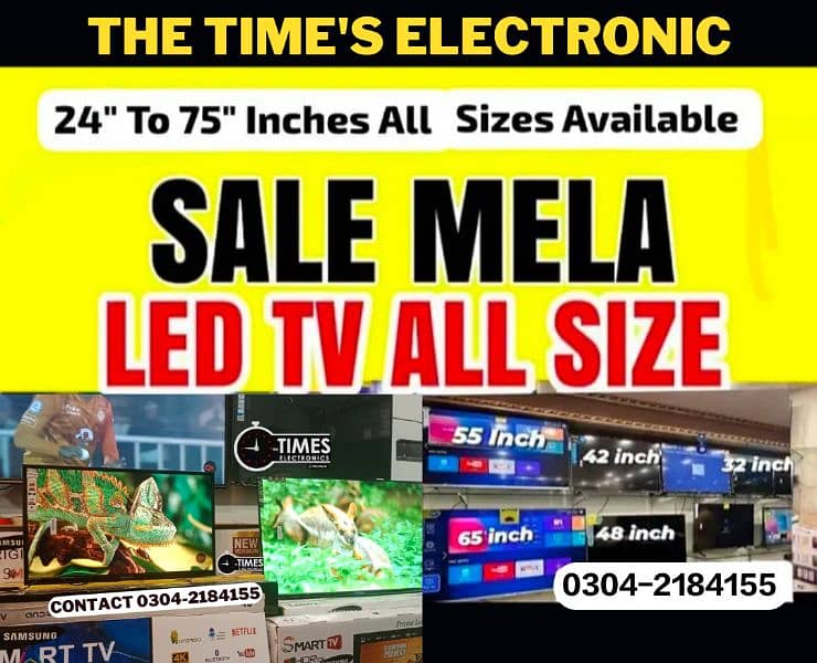 EID SALE LED TV 32 INCH SMART ANDROID LED TV NEW MODEL 0