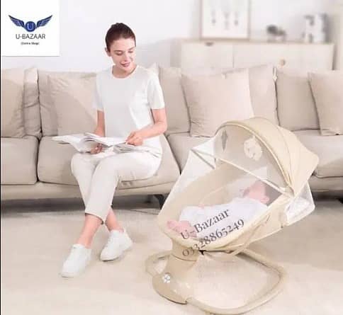 Mastela Electric Swing 3 in 1  / Baby Electric Swing / baby swing cot 4