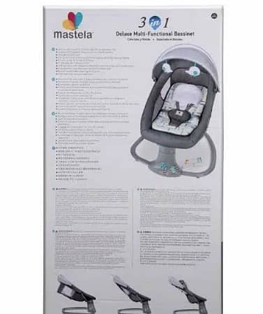 Mastela Electric Swing 3 in 1  / Baby Electric Swing / baby swing cot 12