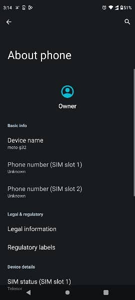 mobile phone Moto G32 6