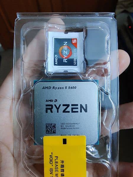 Ryzen 5 5600 CPU processor with box 0