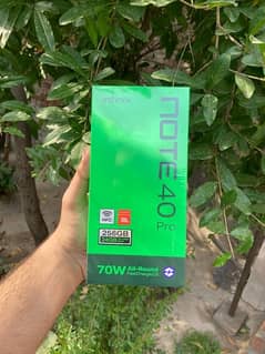 Infinix note 40 pro Non Active GreenColor