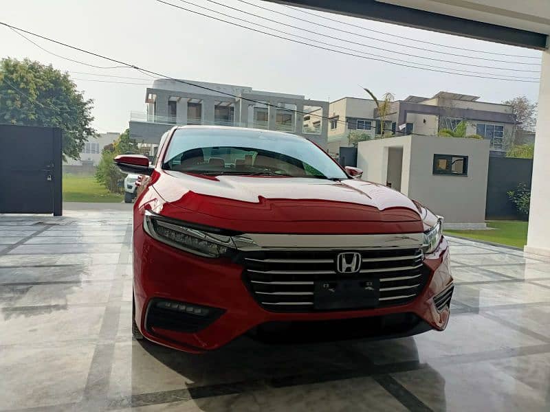 HONDA INSIGHT 2019 IMPORT 2021 wine Color 0