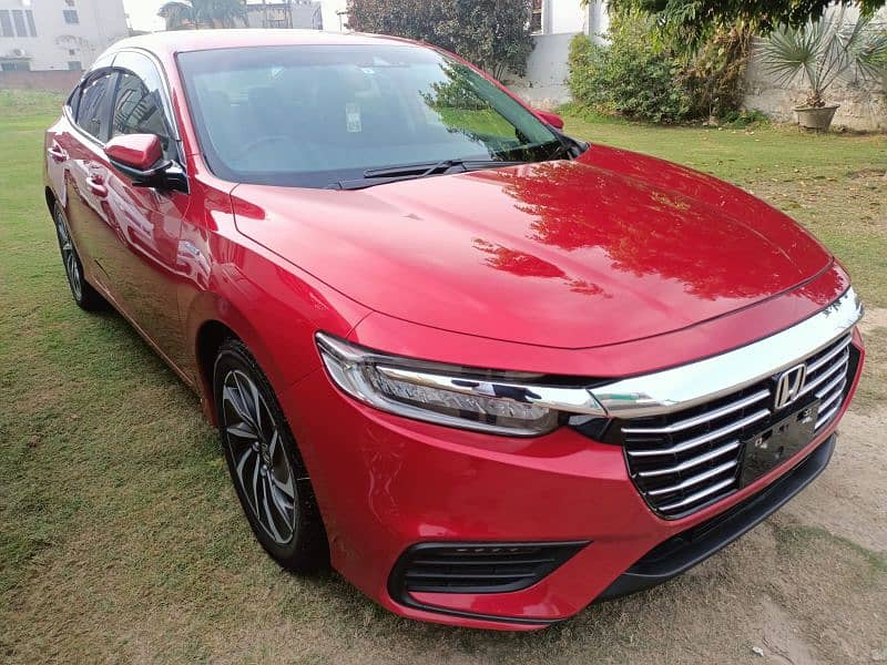 HONDA INSIGHT 2019 IMPORT 2021 wine Color 3