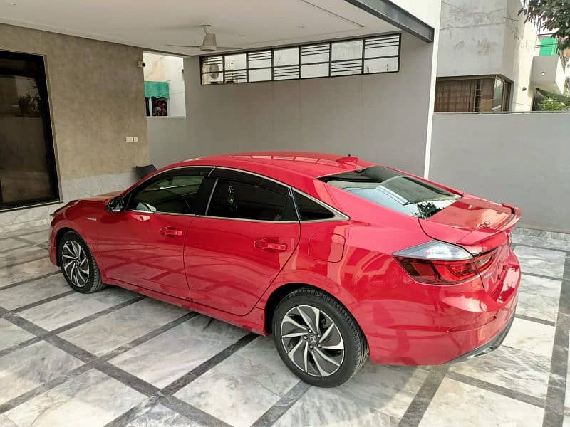 HONDA INSIGHT 2019 IMPORT 2021 wine Color 4