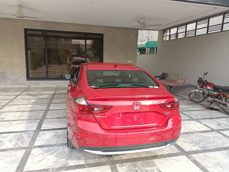 HONDA INSIGHT 2019 IMPORT 2021 wine Color 5