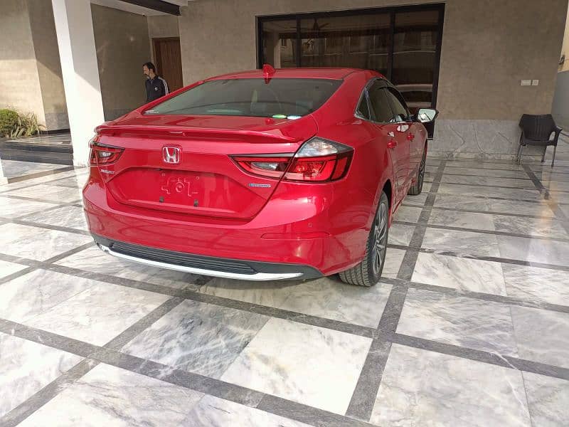 HONDA INSIGHT 2019 IMPORT 2021 wine Color 6