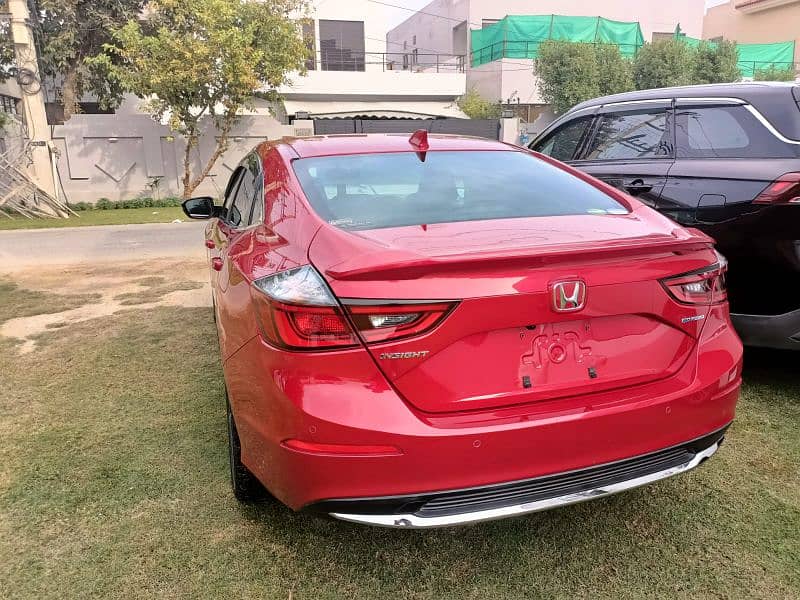 HONDA INSIGHT 2019 IMPORT 2021 wine Color 7