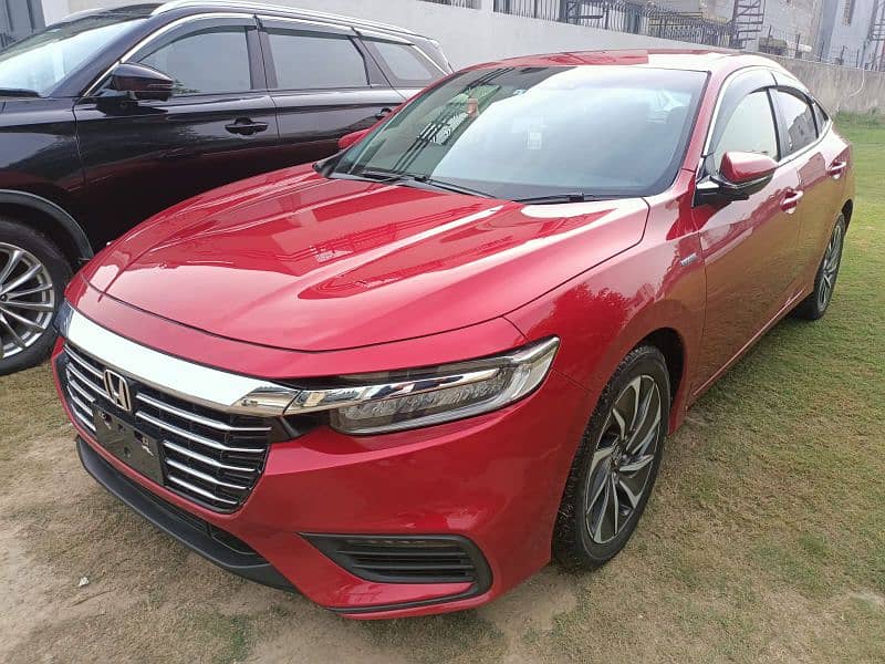 HONDA INSIGHT 2019 IMPORT 2021 wine Color 12