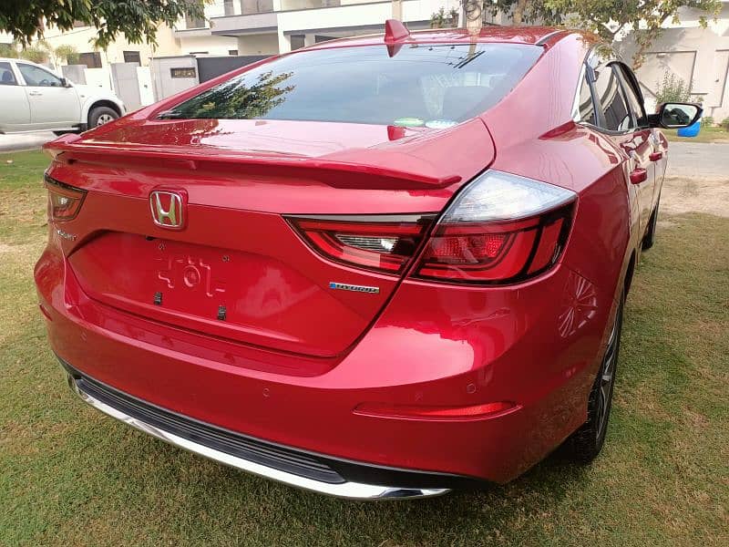 HONDA INSIGHT 2019 IMPORT 2021 wine Color 13