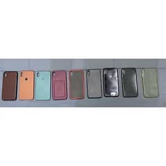 Iphone XS Max 9 cases in good lumsum amount 0