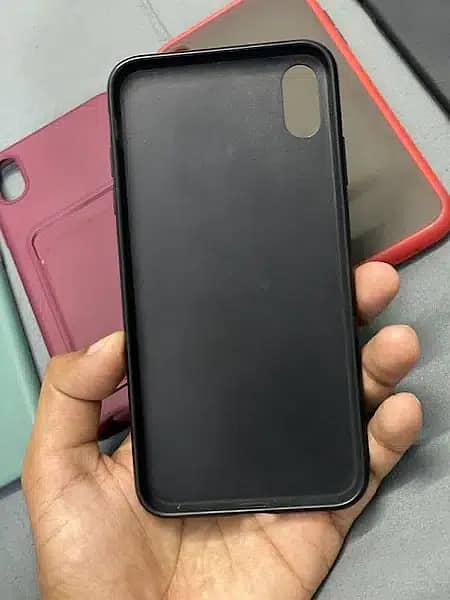 Iphone XS Max 9 cases in good lumsum amount 2