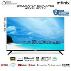 Infinix 43 Inch Smart Android FHD LED TV With Official Warranty 0