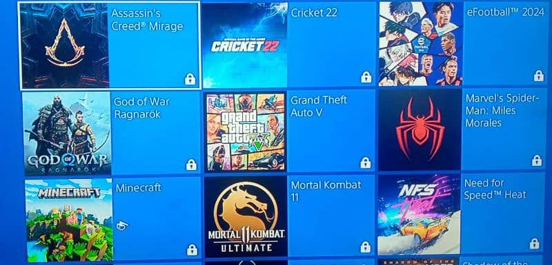 Playstation 4, 1 TB. Modified Games installed 1
