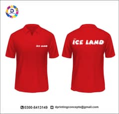 Shirt Printing / Polo Shirt Printing / Customized T Shirts /