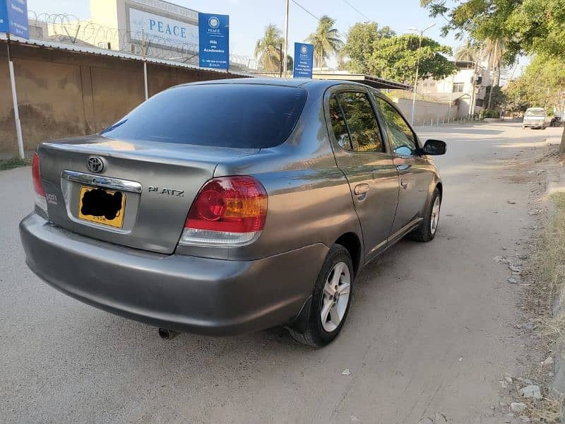 Toyota Platz FL package 2007 Automatic Gun metallic gray 10