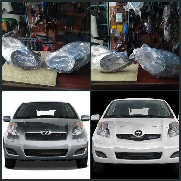 Toyota Vitz Body Parts 2008-2010 - Vitz Auto Spare Parts - SNT 8