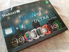 Wakeel ab 10 in 1 Ultra smart watch with airpods