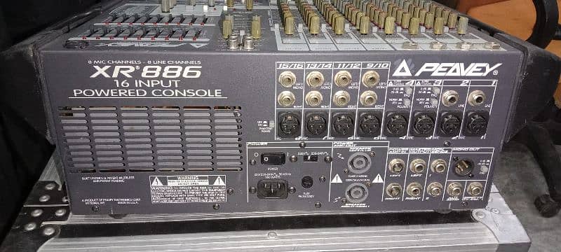 Peavey Audio Mixer XR886 Made in USA Original 10/10 Guanine03365773600 1