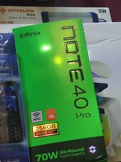 infinx note 40 pro edge 24gb 256gb box pack