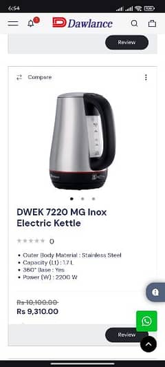 Dawlance Electric kettle