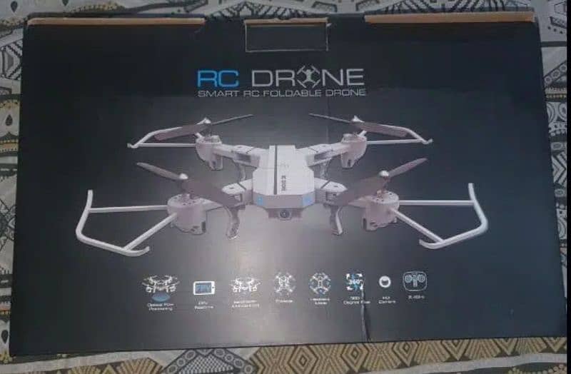 Smart RC Foldable Drone- Slightly Used 1