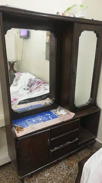 Dressing table pure wood condition 9/10 1