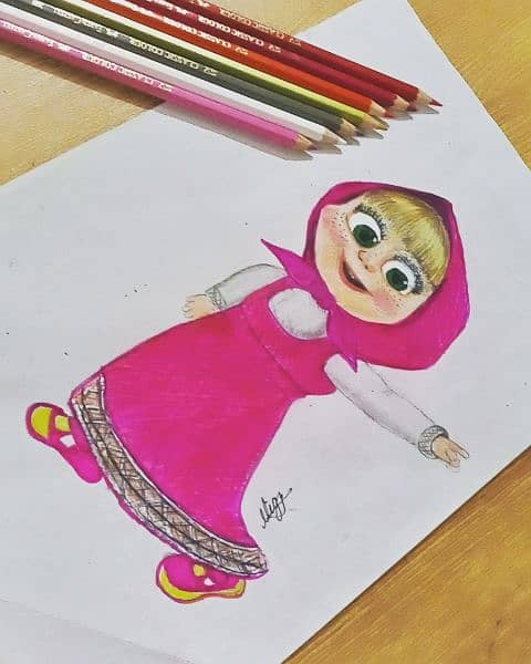 realistic sketch /painting in 700pkr only 6