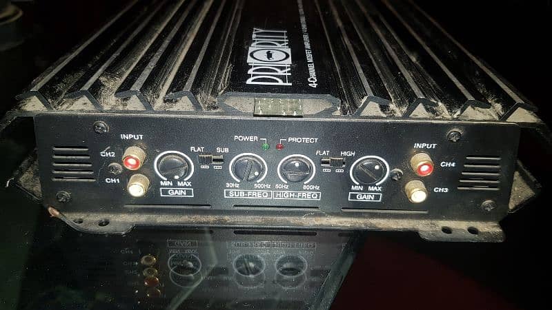Car speaker pair. . . Car amplifier and Pioneer CD changer⁶ 3