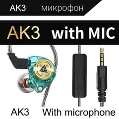QKZ AK3-FiLe Earphones: Stylish Design, High-Quality Sound