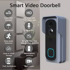 Wireless Smart Video Doorbell 1080P HD with Home Security Camera