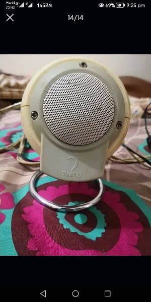 Computer Diamond loud  Speaker High quality Imported 14