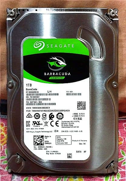SEAGATE BARRACUDA 1 TB Internal Hard Disk Drive 7200 rpm 0