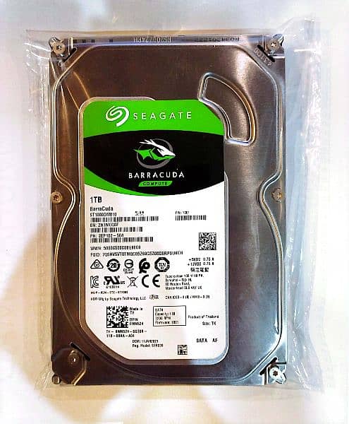 SEAGATE BARRACUDA 1 TB Internal Hard Disk Drive 7200 rpm 1