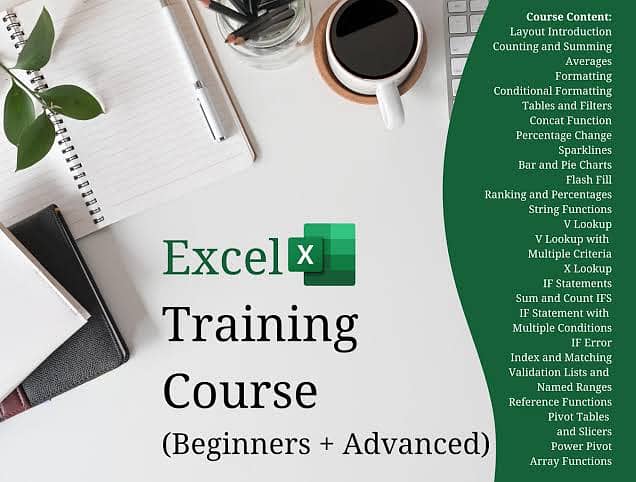 Microsoft Excel Beginner to Advance course 0