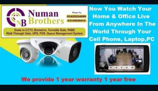 CCTV security cameras system