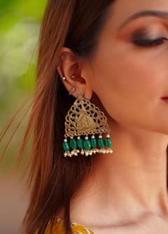 Afghan Vintage Jewellery Necklace Earrings