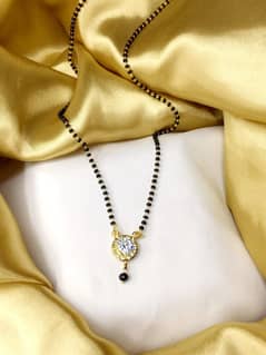 American Diamond Mangalsutra Necklace for Women