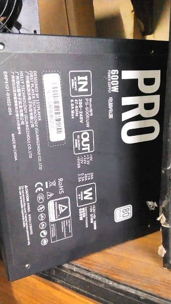 Gaming Branded power Supplies mix brand A+ 8