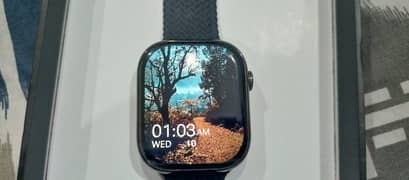 TH9 plus smart watch with 2 straps.