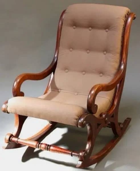 rocking chair / jhola kurci / chinioti chair / poshing wali rocking 1