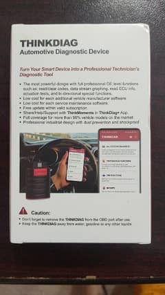 thinkcar pro obd2 scanner All vehicles support