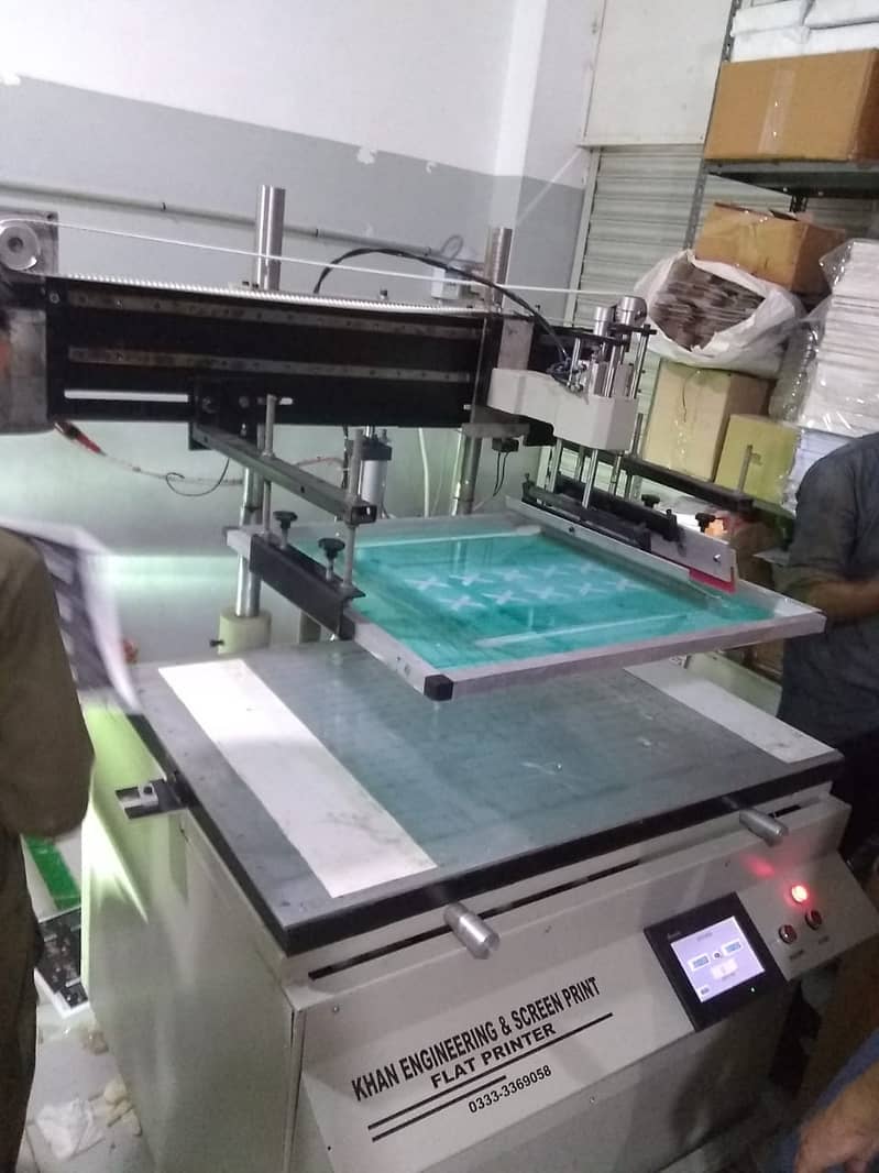 Screen Printing Machines | Proudly Made in Pakistan | Khan Engineering 14