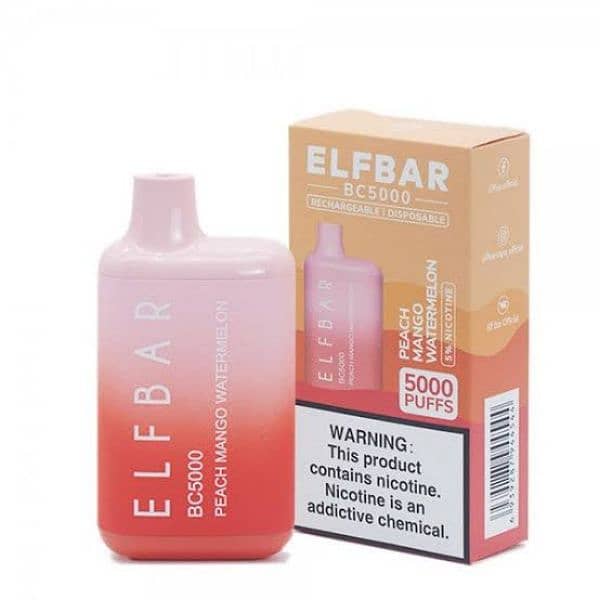 Elfbar dissposiable pod rechargeable 5000 puffs 8