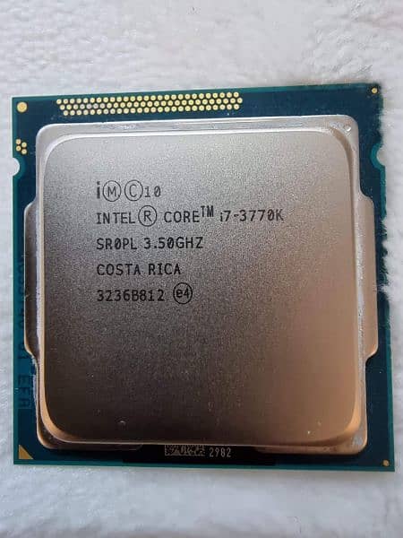 Intel Core i7-3770K Processor
(8M Cache, up to 3.90 GHz) 0