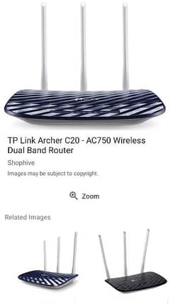 tp link Archer c20 ac750 wireless duel band router