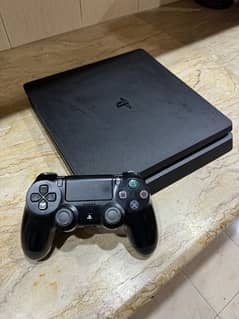 PS4 Slim 500GBs with DualShock Controller