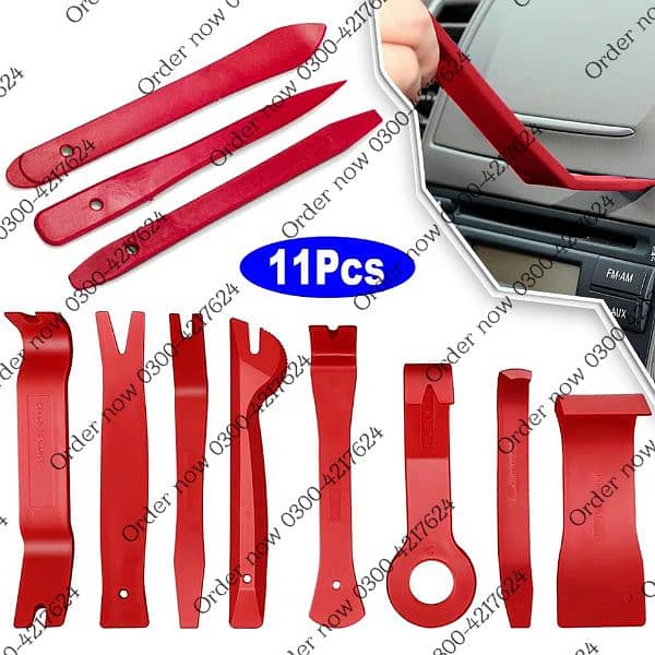 Car Door Clip Panel Trim Removal Tools Kit Auto Interior Hand Di 0