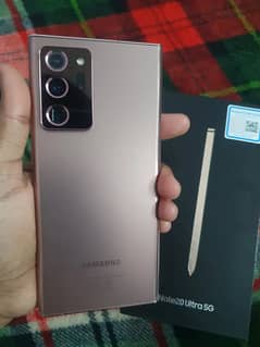 Samsung Note 20 Ultra 12gb 256gb With Box Non PTA Mystic Bronze