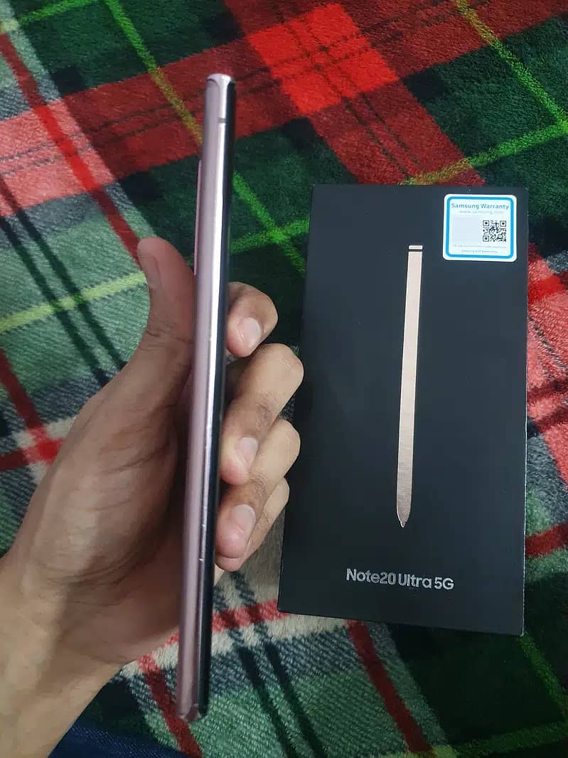 Samsung Note 20 Ultra 12gb 256gb With Box Non PTA Mystic Bronze 5